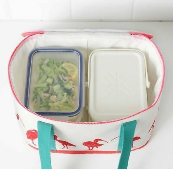 NEW Flamingo Collapsible cooling IKEA Sommarliv Cooler bag for beach, parties - Picture 2 of 6